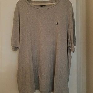 New Polo Ralph Lauren short sleeve grey shirt XXL